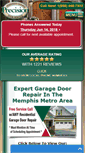 Mobile Screenshot of garagedoormemphis.com